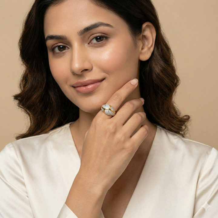 Ladies Diamond Cocktail Ring