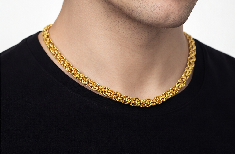 ROYAL TITAN PAPER GOLD CHAIN
